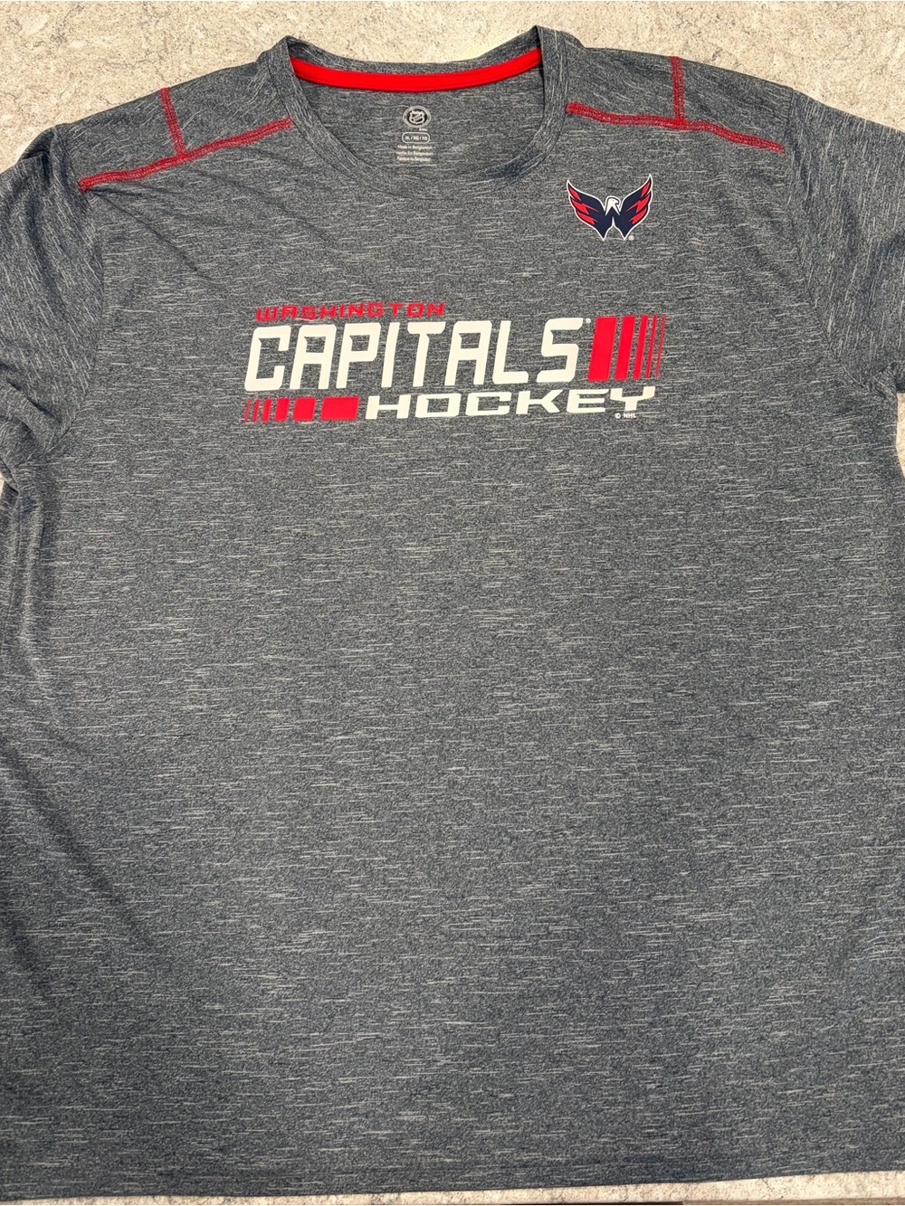 Washington Capitals NHL Officially Licensed Merchandise Short Sleeve Performance